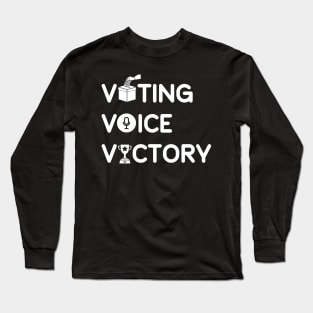 Voting Voice Long Sleeve T-Shirt